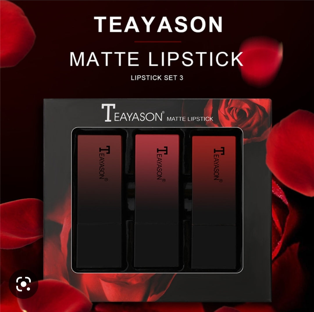 Teayason Matte Lipstick Sets - J.Minks Cosmetics