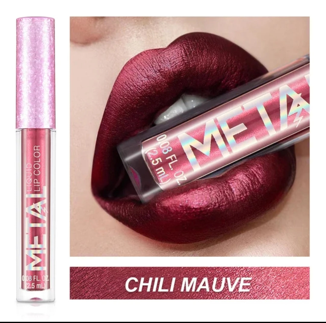 Metallic Liquid Lipstick - J.Minks Cosmetics