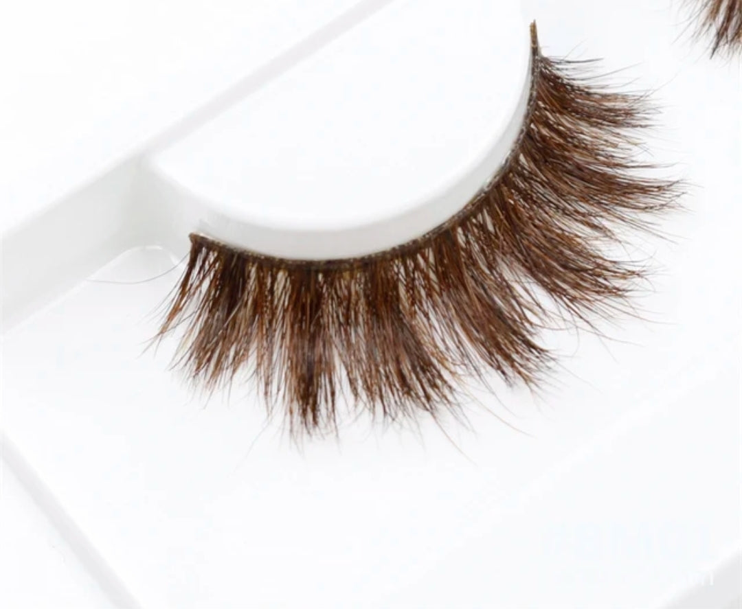 Brown Lashes - J.Minks Cosmetics