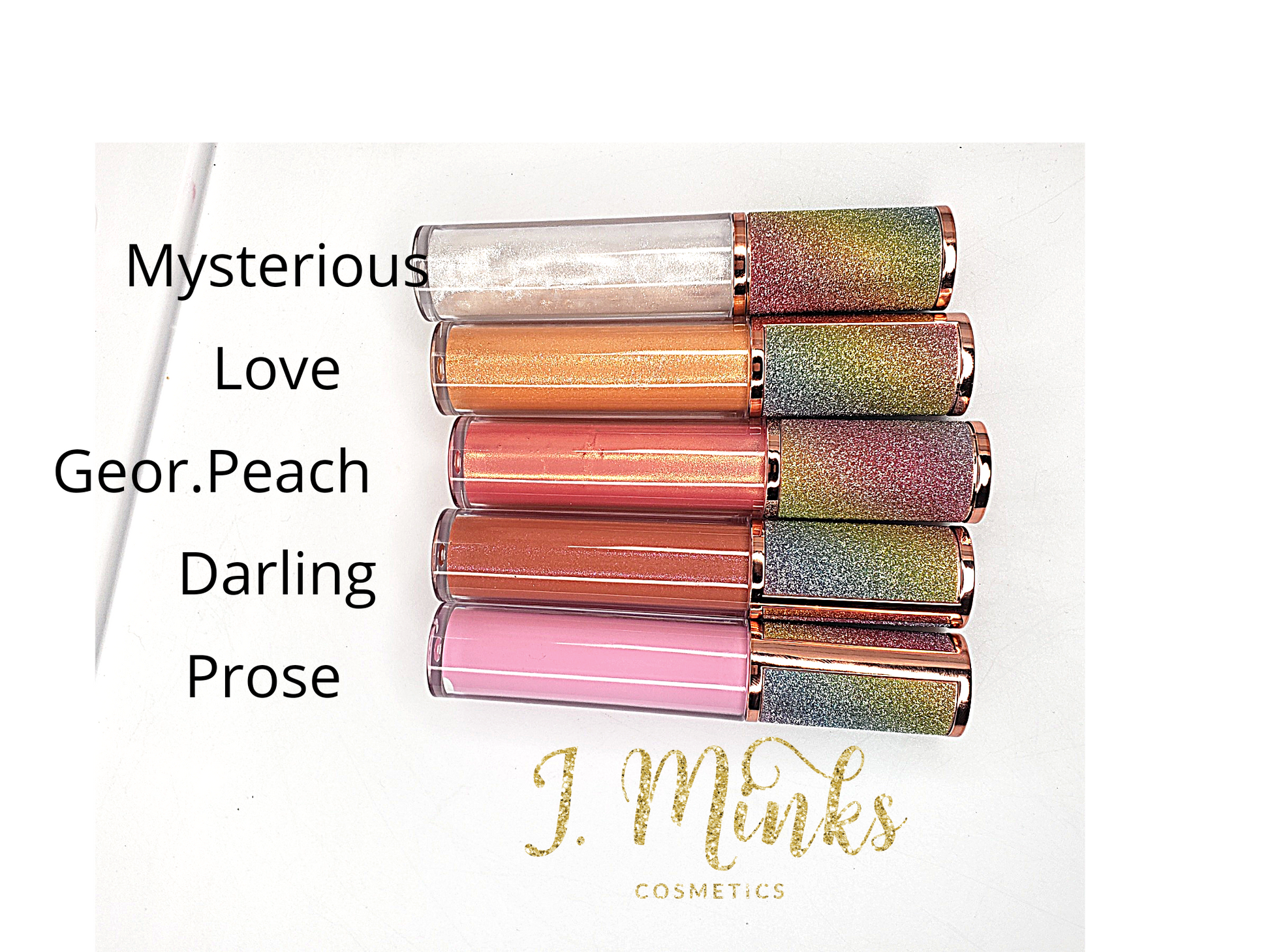 Glitter lip gloss - J.Minks Cosmetics