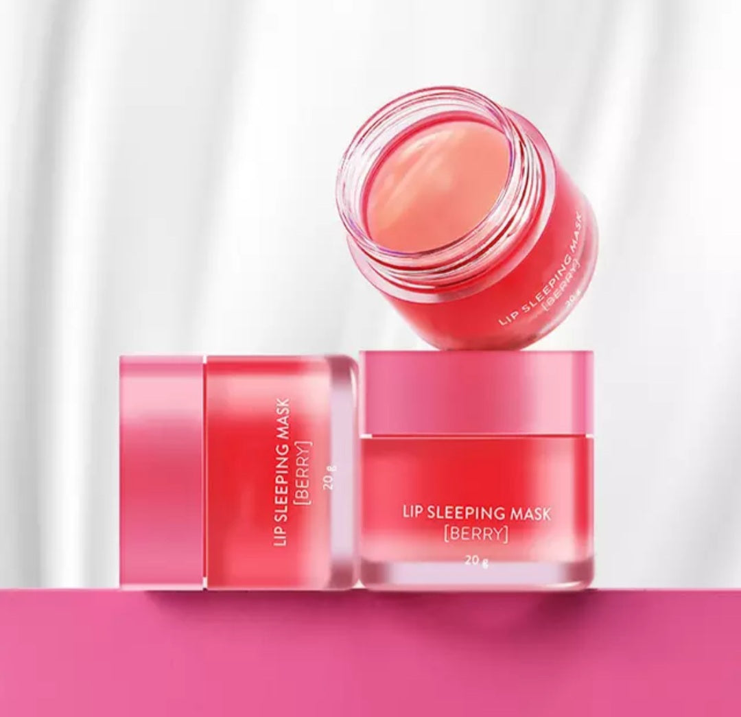 Strawberry Lip Mask - J.Minks Cosmetics