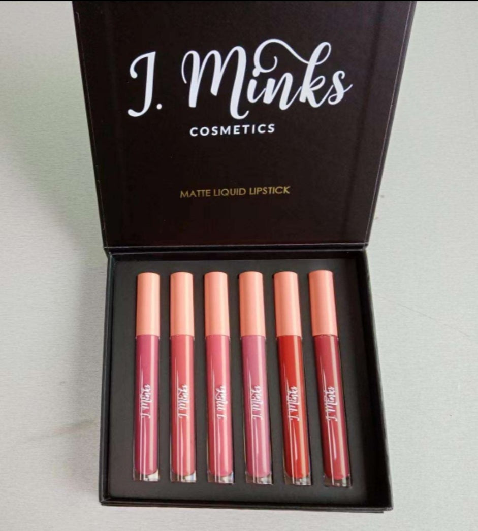 Matte Liquid Lipstick Set - J.Minks Cosmetics