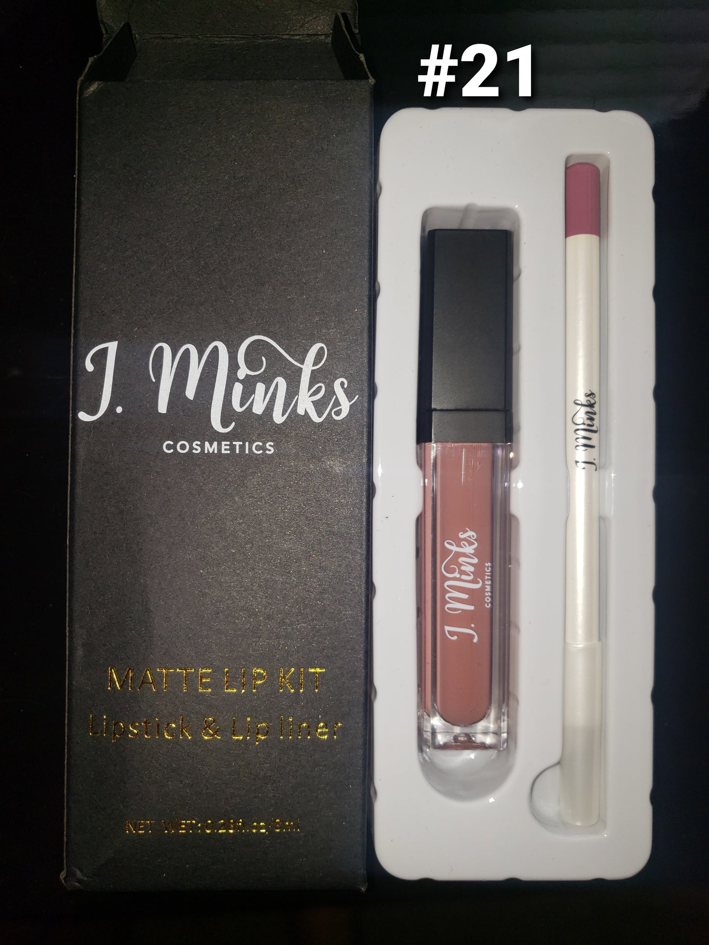 Lipstick & Liner kit - J.Minks Cosmetics