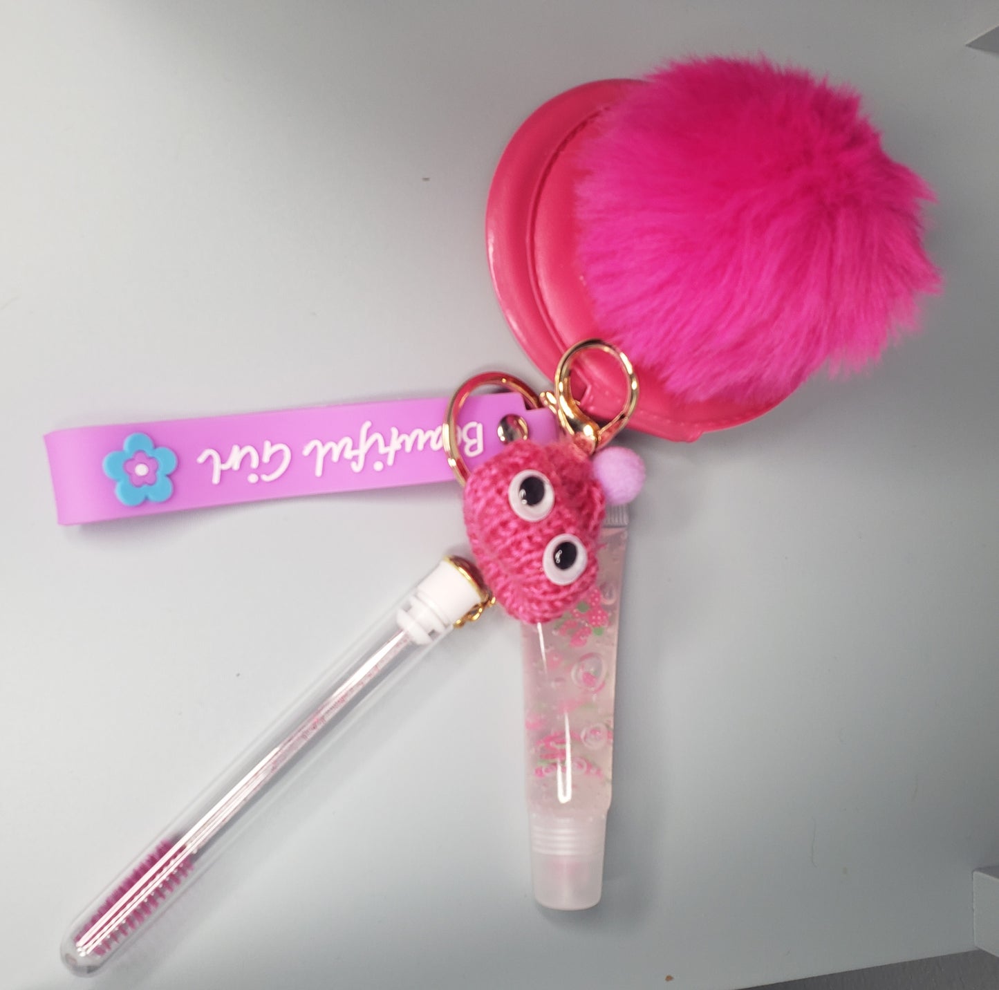 Lip Gloss Keychain - J.Minks Cosmetics