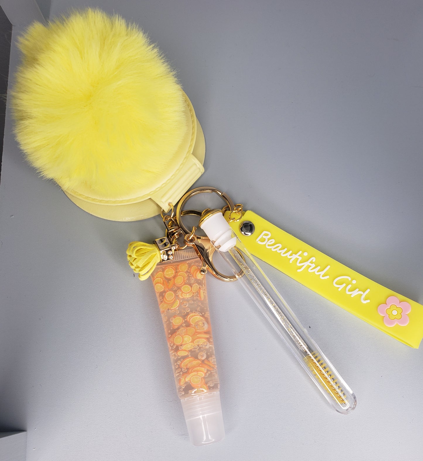 Lip Gloss Keychain - J.Minks Cosmetics