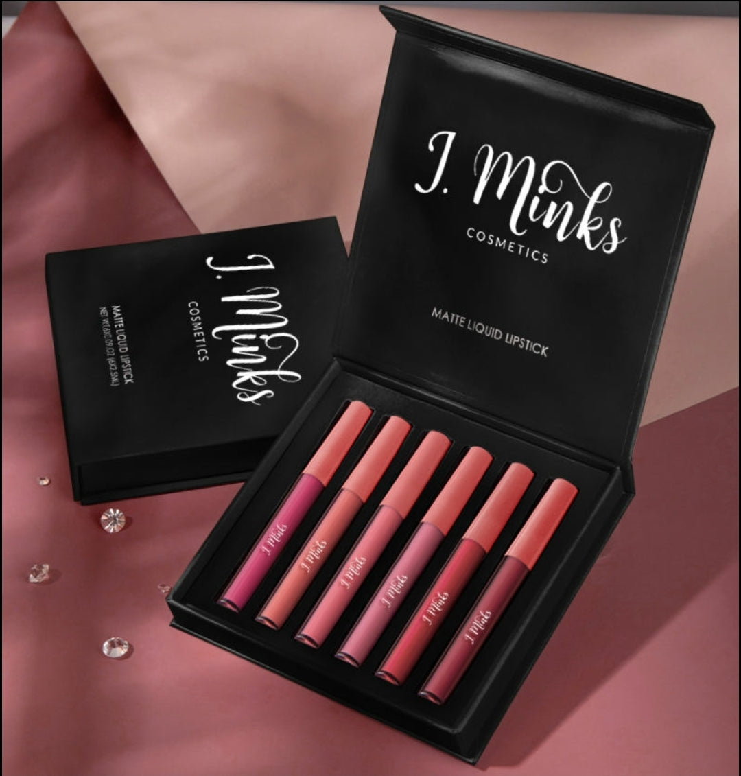 Matte Liquid Lipstick Set - J.Minks Cosmetics