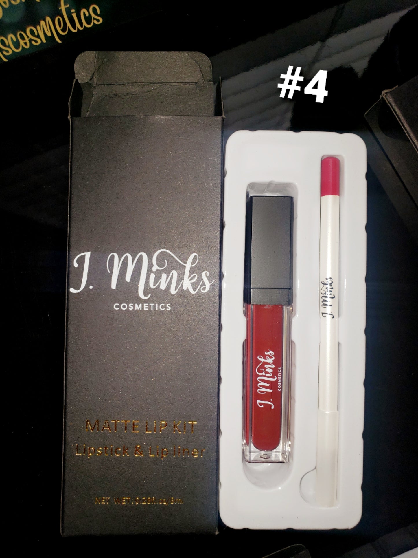 Lipstick & Liner kit - J.Minks Cosmetics